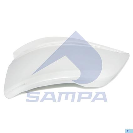 კაბინის კუთხის სპოილერი მარცხენა კაბინის კუთხის სპოილერი მარცხენა