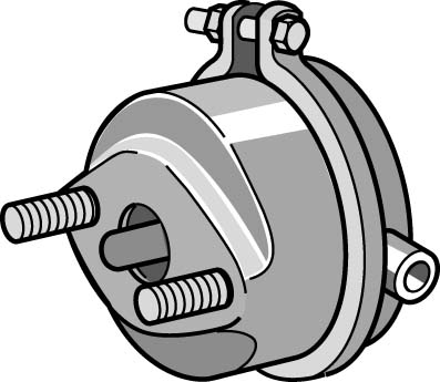 მუხრუჭის კამერა T12 M16X1.5/M16X1.5