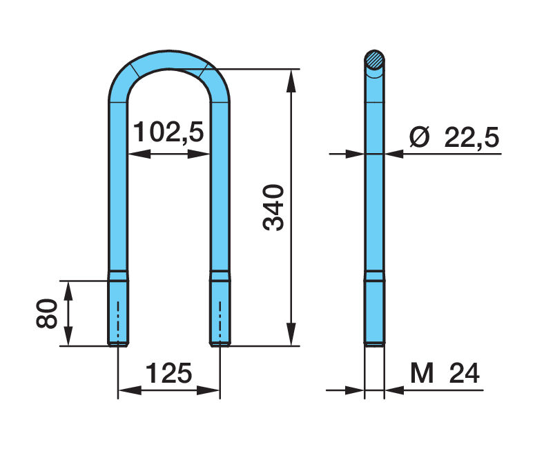 SPRING BOLT (U)