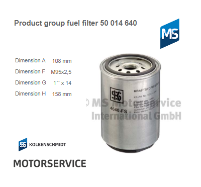 FUEL FILTER 4640-FS