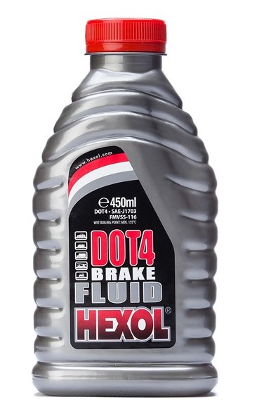 სამუხრუჭე სითხე BRAKE FLUID DOT 4  0.45L