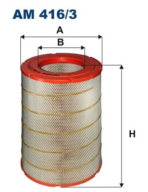 ფილტრი ჰაერის E424L(AM416/3)