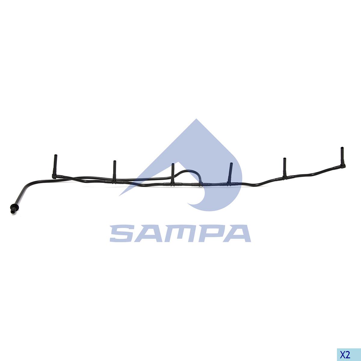 ძრავის წყლის მილი სკანიის