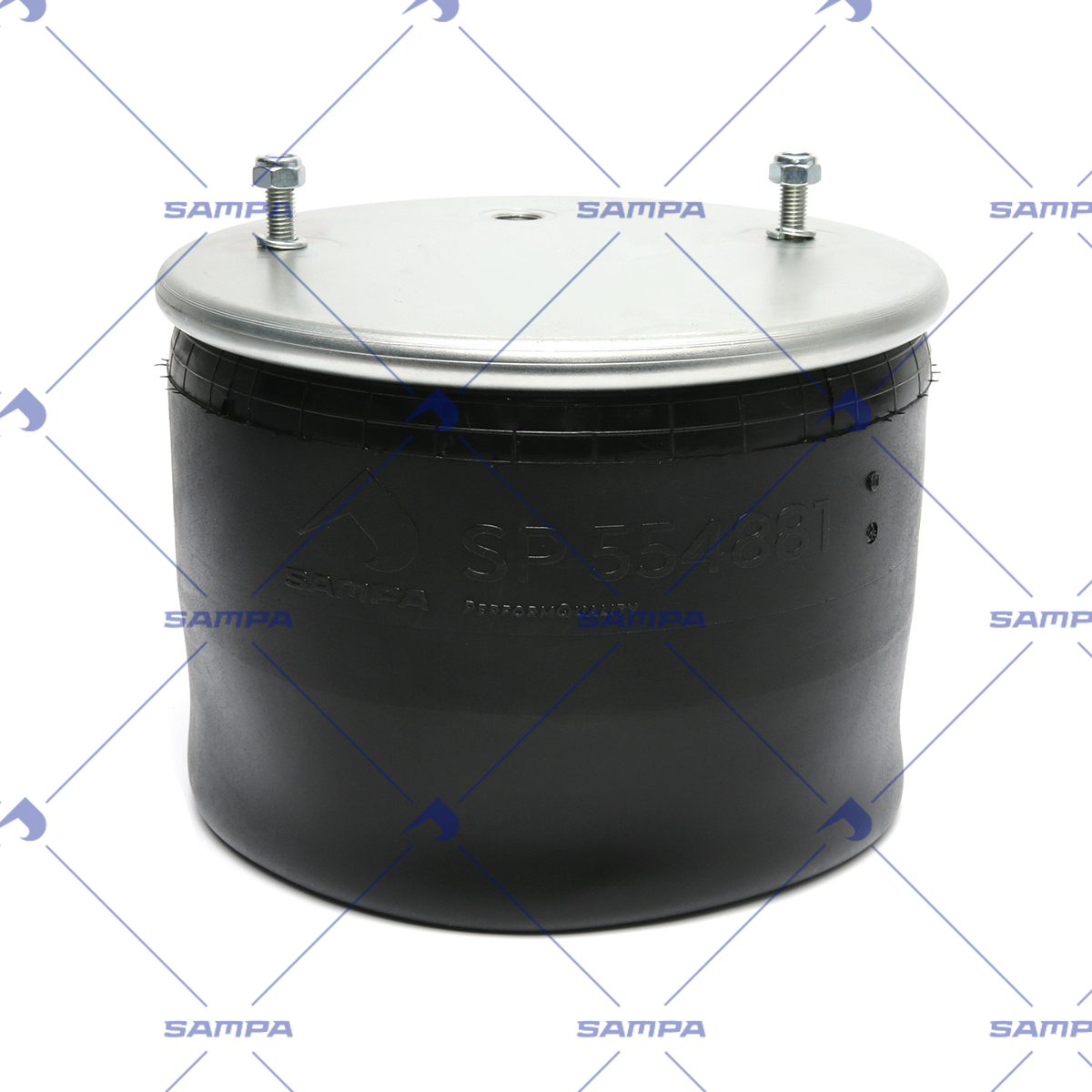 Air Spring, Comp. Type w/ Plastic Piston