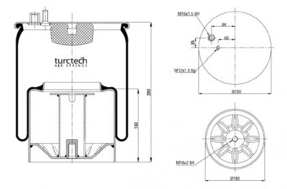 პნევმობალიში 4884 N1P06 (კომპლ)