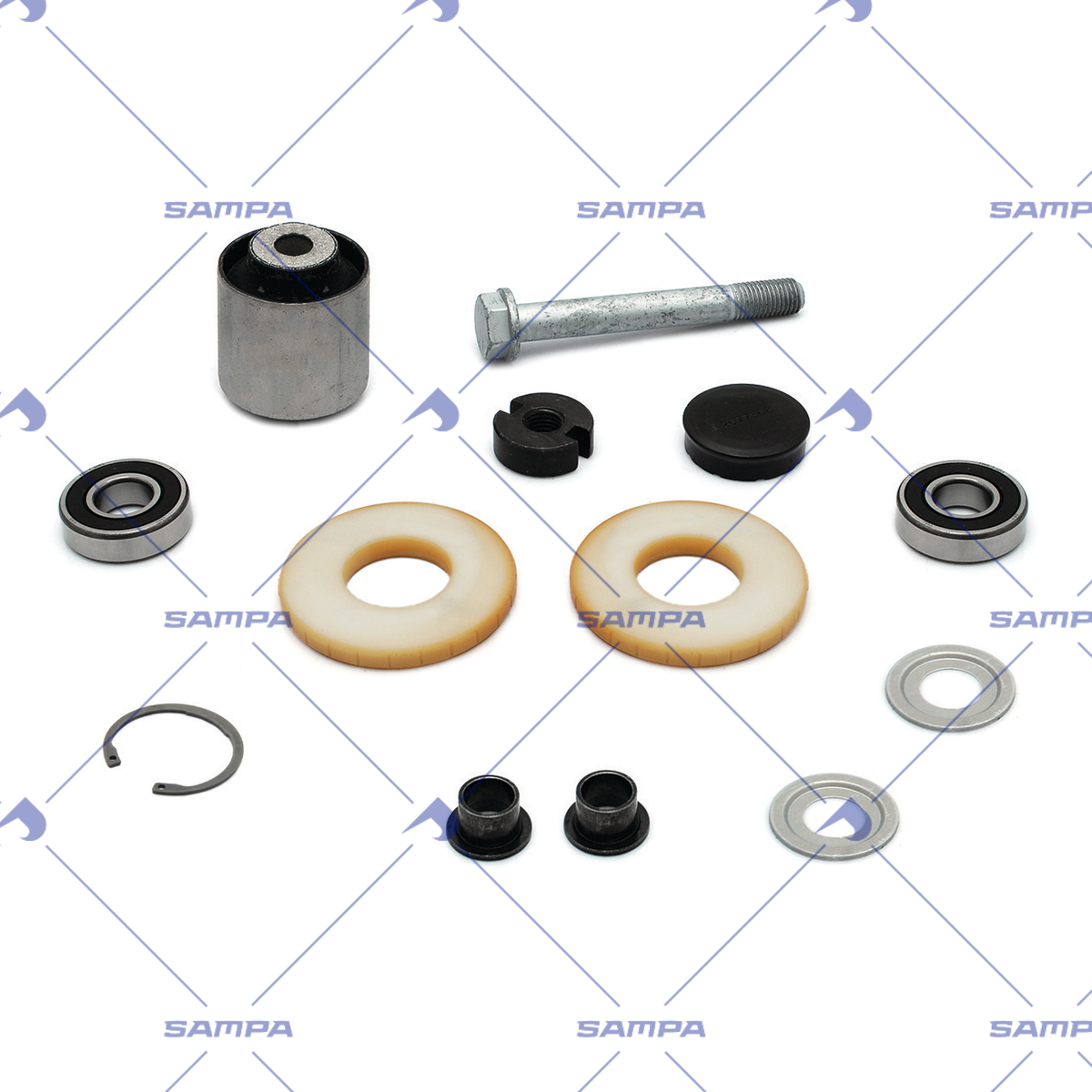 ა/მ კაბინის მილის რემკომპლექტი (STABILIZER REPAIR KIT for CABIN, 1788239S, 2031803S, SCA.)