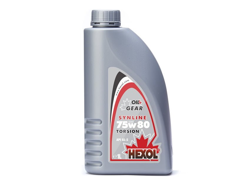 გადაცემათა კოლოფის ზეთი HEXOL SYNLINE TORSION 75W-80 (1L)