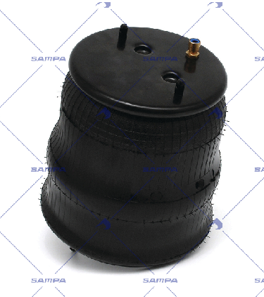 Air Spring, Comp. Type w/ Steel Piston