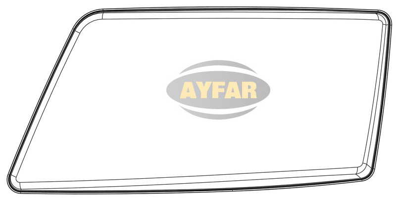 ა/მ ფარის მინა   (HEADLAMP GLASS, LEFT)
