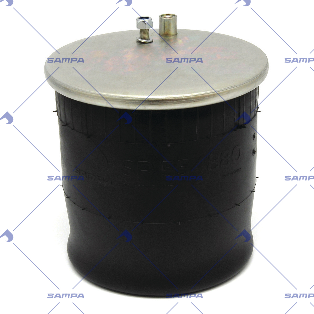 Air Spring, Comp. Type w/ Steel Piston