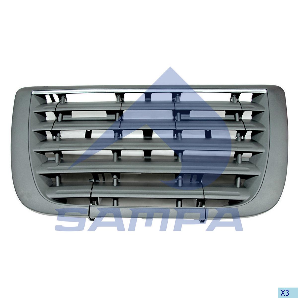 Grille, Front Panel