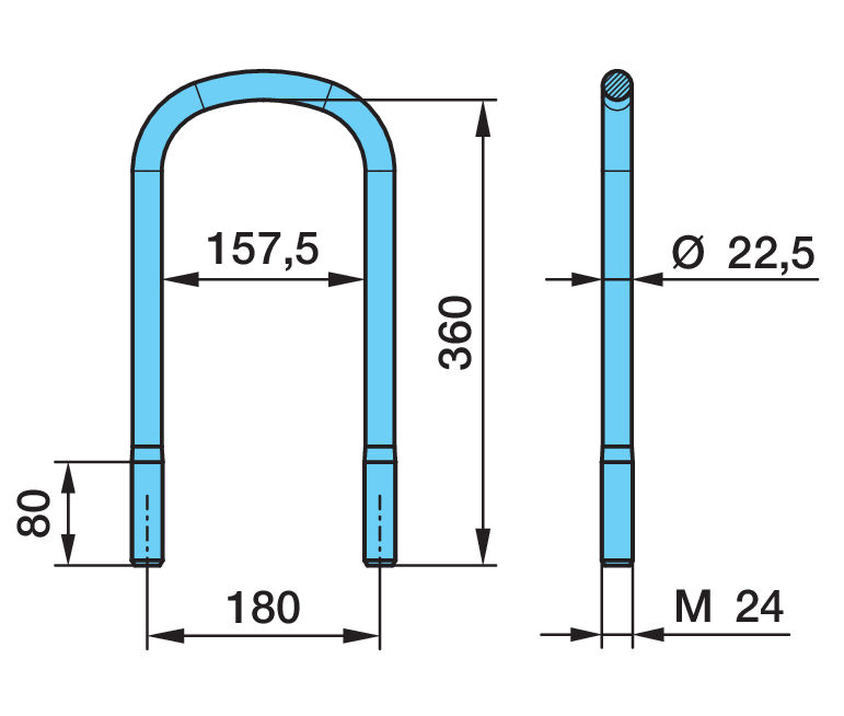 SPRING BOLT (U)