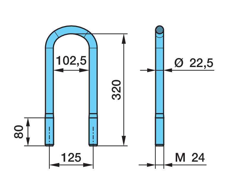 SPRING BOLT (U)