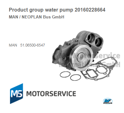 WATER PUMP